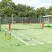 The Living Store Tennisnet - Polyester - Stalen frame - 500 x 100 x 87 cm - Geschikt voor beginners en ervaren spelers - Draagtas inbegrepen
