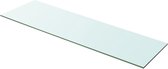 The Living Store Glasplank - 100 x 30 cm - 8 mm glasdikte - 15 kg draagvermogen