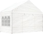 The Living Store Prieel Partytent - 4.08 x 2.23 x 3.22 m - Duurzaam PE materiaal