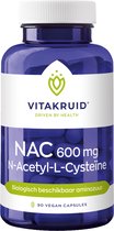 Vitakruid - NAC 600 mg N-Acetyl-L-Cysteine - 90 Vegetarische capsules