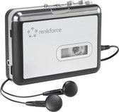 Renkforce RF-CP-170 Cassettedigitaliseerder Incl. hoofdtelefoon