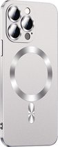 iPhone 12 hoesje - Dun Design - Magsafe compatible - Case cover - Shock Proof - Zilver - Provium