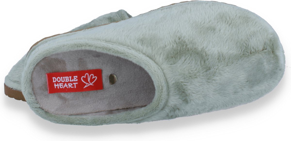 Heart Fleece Slippers