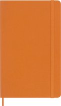 Moleskine Vegea Notebook Capri Large (13x21cm) Couverture Souple Lignée - Oranje (Boîte)