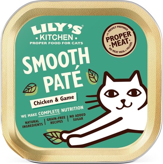 Lily's Kitchen Cat Smooth Pate Chicken / Game