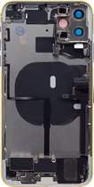 Geschikt voor Apple iPhone 11 Pro Max - Huizen - Volledige behuizing incl alle kleine onderdelen - wit