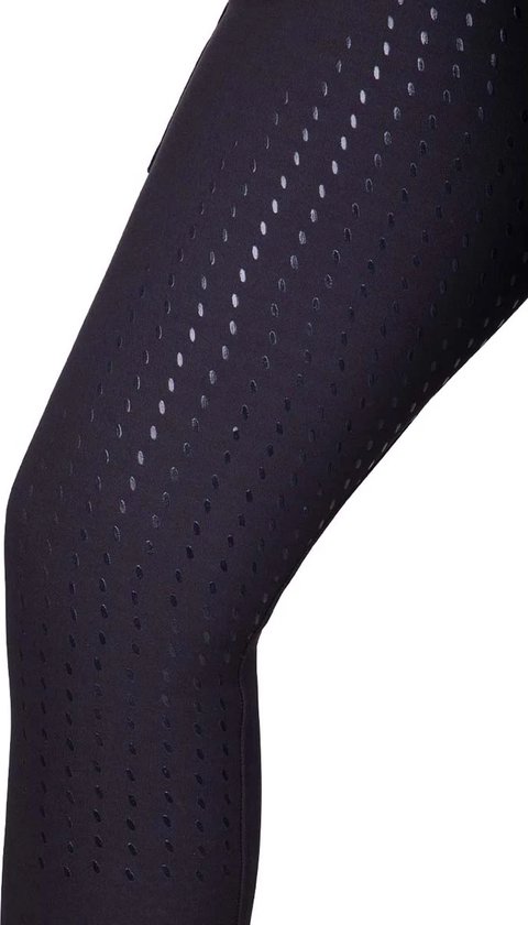 Pantalon d'équitation Qhp Kae Full Grip Zwart - 38