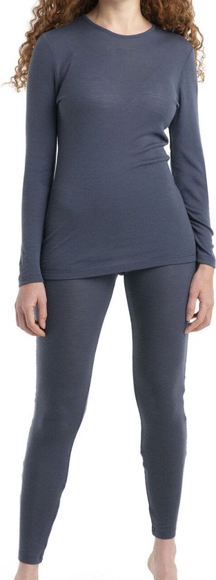 Legging Thermique Femme Icebreaker 175 Everyday – Laine Mérinos – Taille L Noir