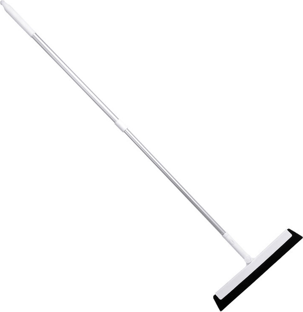Vloerwisser met Lange steel - 125 cm - Wit - Vloertrekker met Verstelbare steel