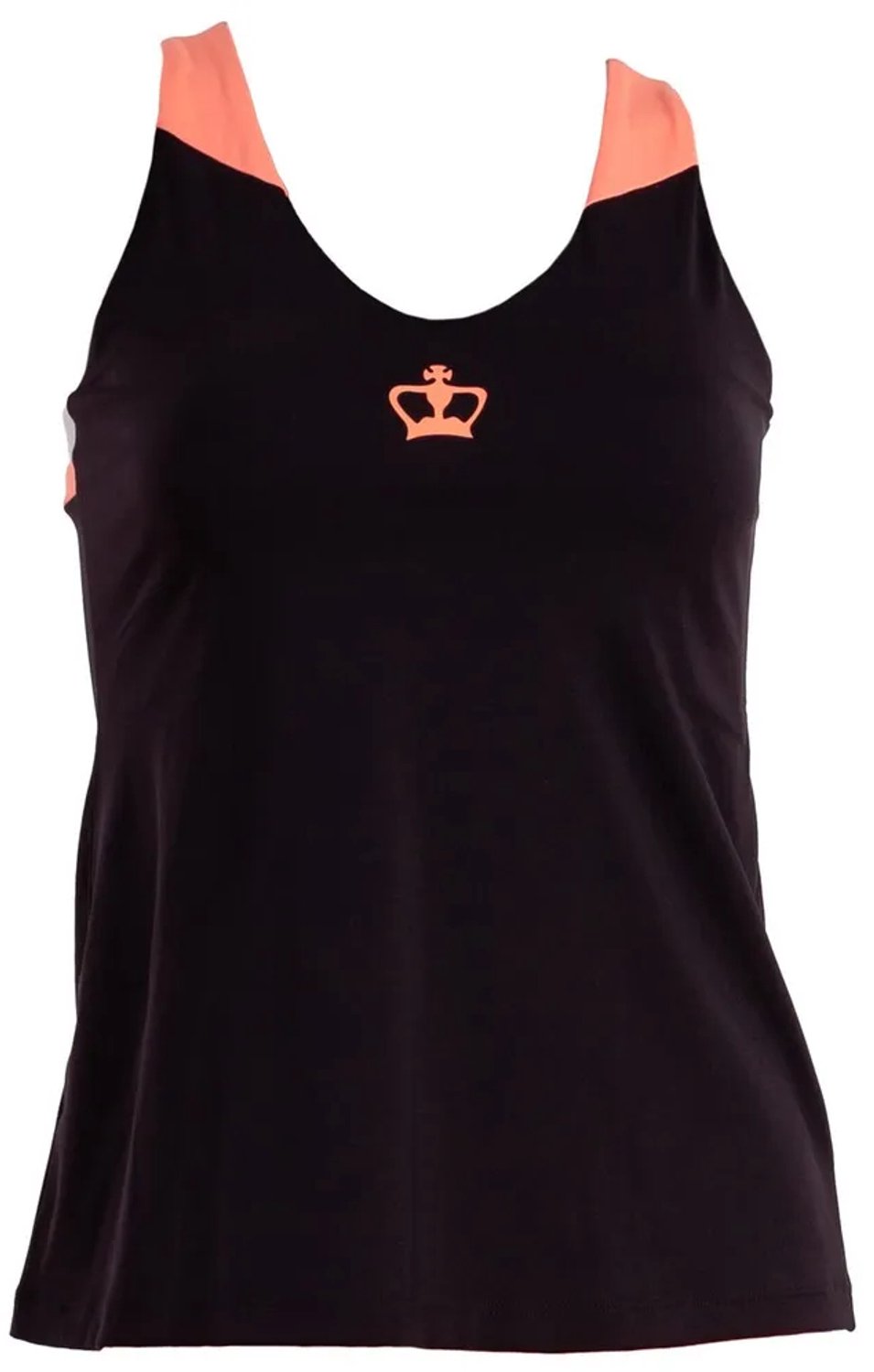 Black Crown Naxos Mouwloos T-shirt Zwart XL Vrouw