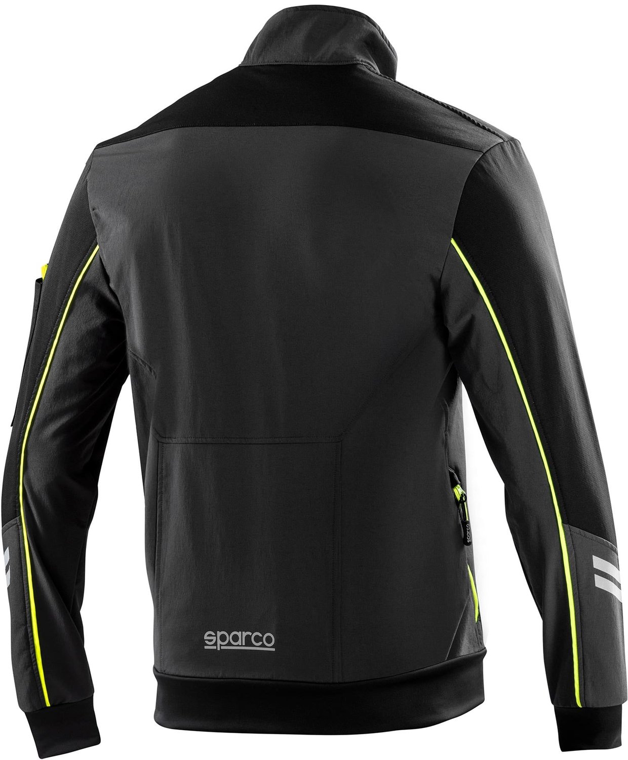 Sparco Tech Austin Light-Shell Softshell jas - Zwart - Maat XXL
