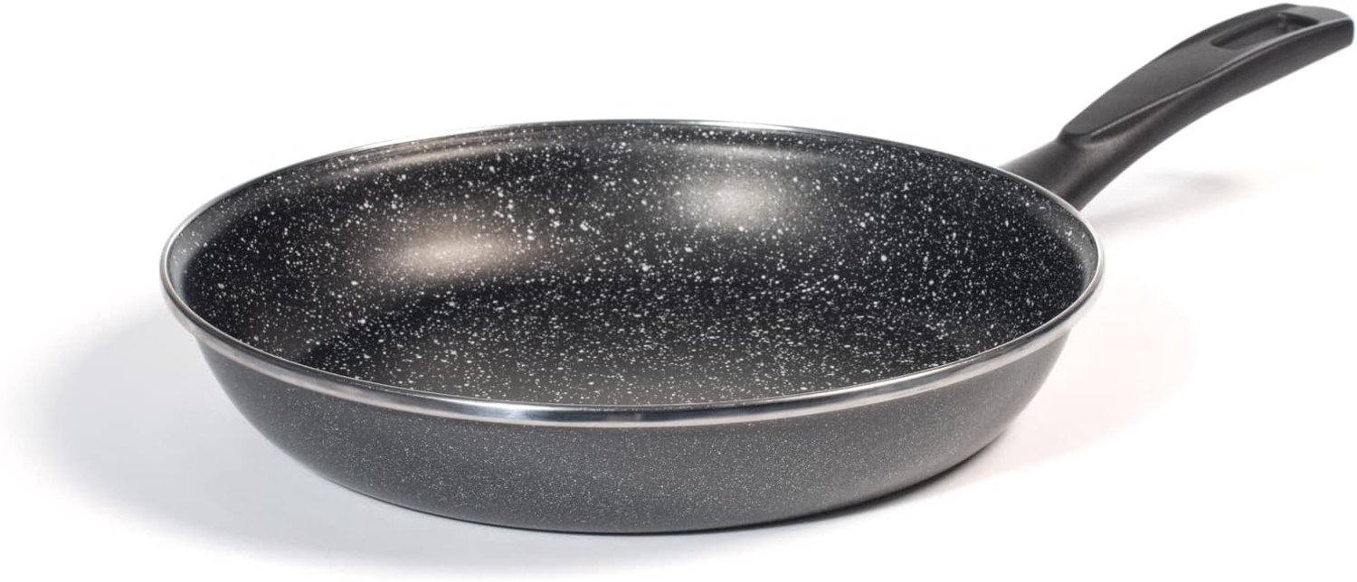 Pan 30 cm - Grijs - Geschikt voor diverse gerechten - Vemera