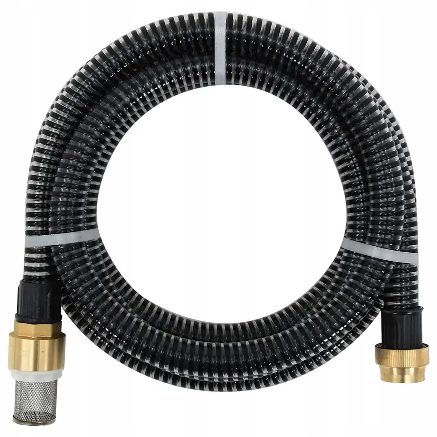 Merkloos PVC Tuinslang 25m Zwart 1" (25mm) - Duurzaam en Flexibel