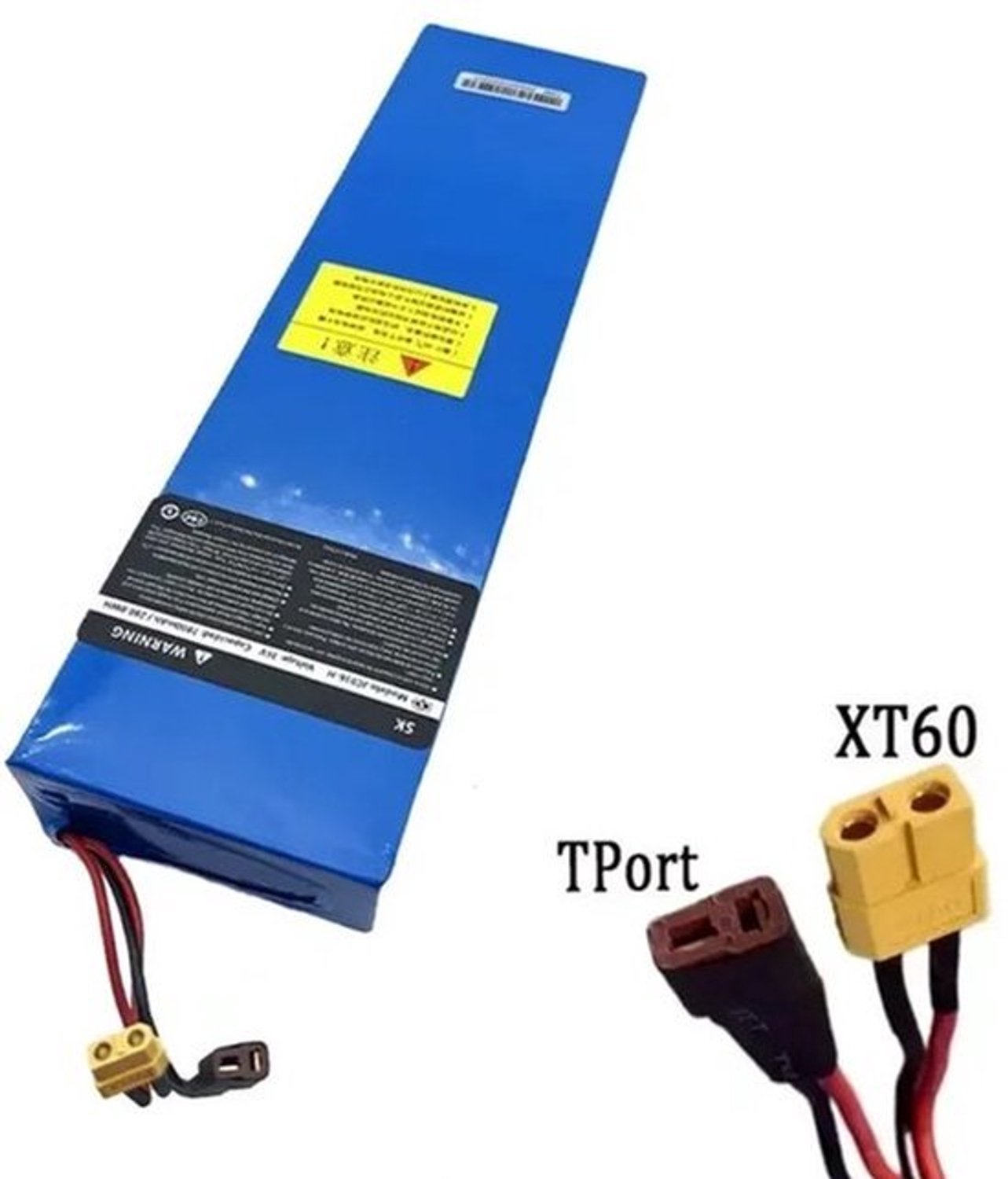 Lithium-Ion Batterij - XT60 Aansluiting - 48V 60Ah - Oplaadbaar - Voor Elektrische Fietsen En Scooters