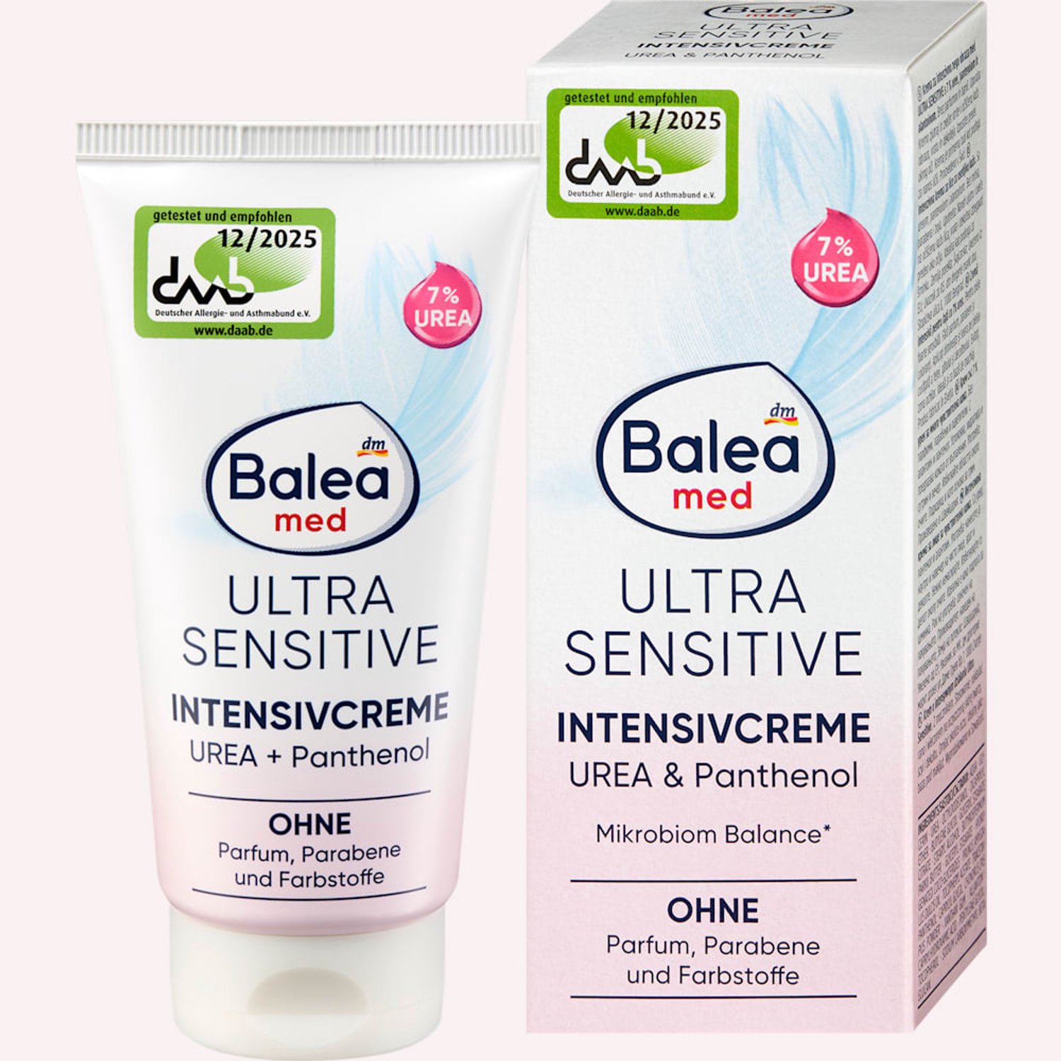 Balea Med Intensieve Crème Ultra Sensitive 7% Urea Panthenol