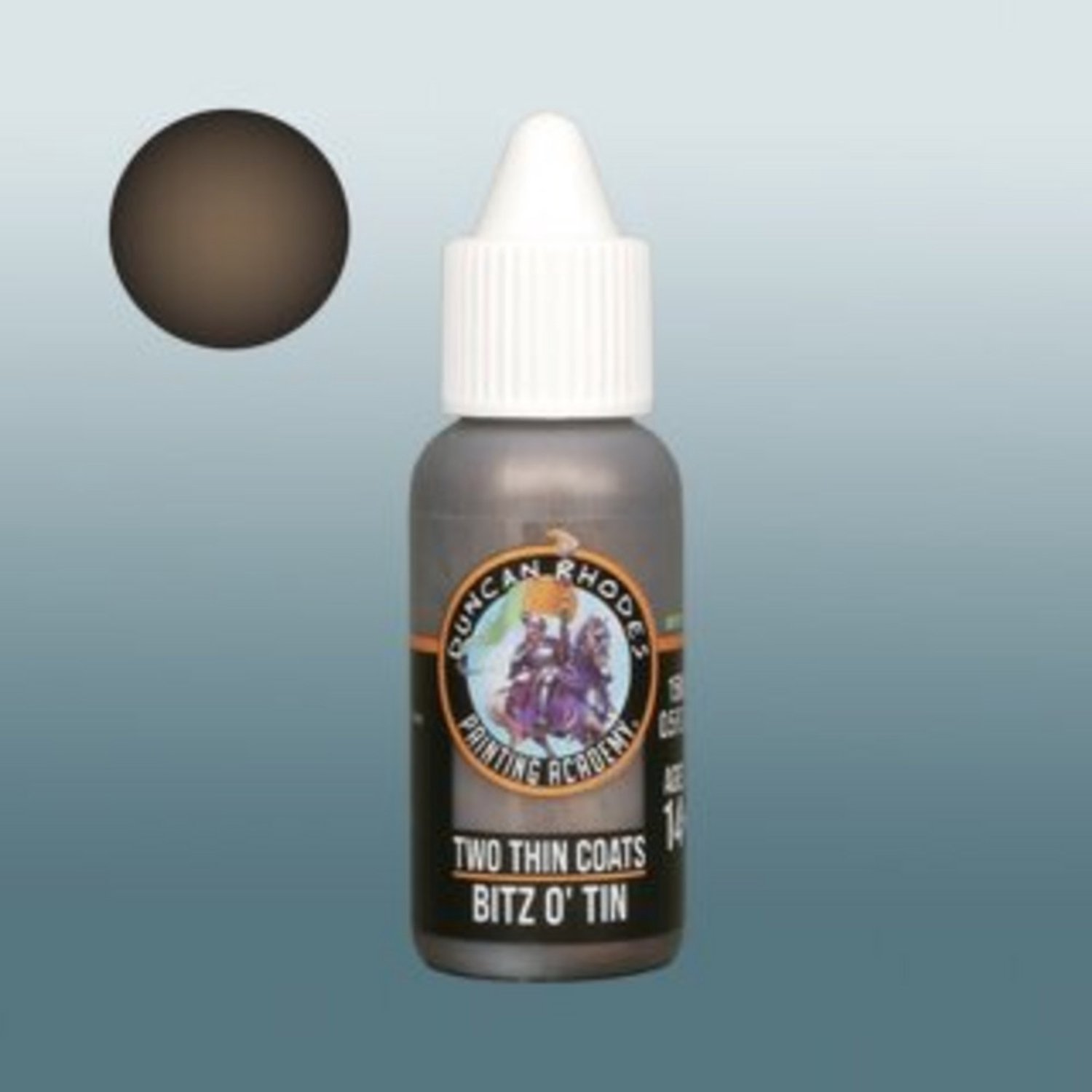 Two Thin Coats plakkaatverf Bitz O' Tin voor kinderen en hobby.