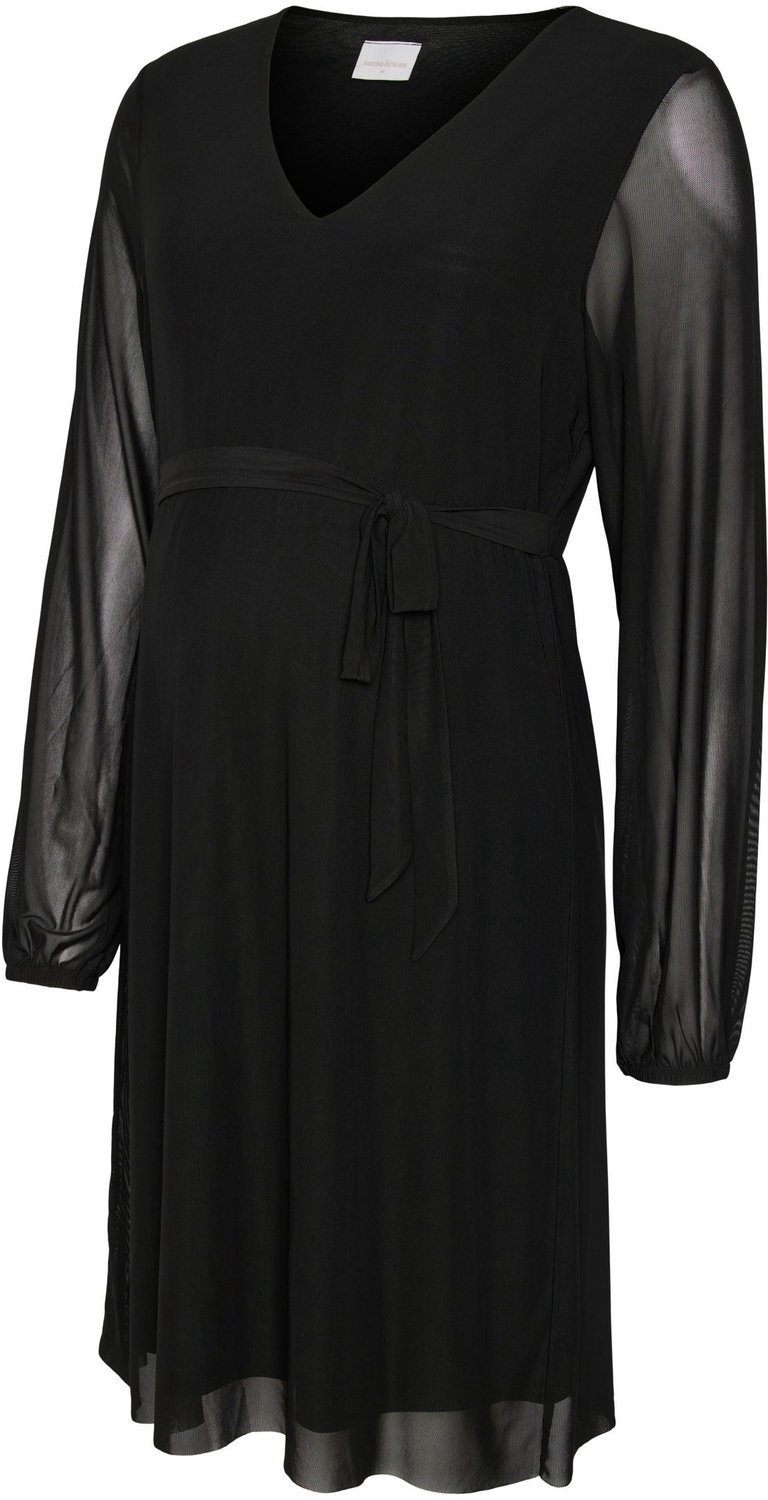 Mamalicious Mama Licious Jurk MLNIRA Zwangerschapsjurk Black 1