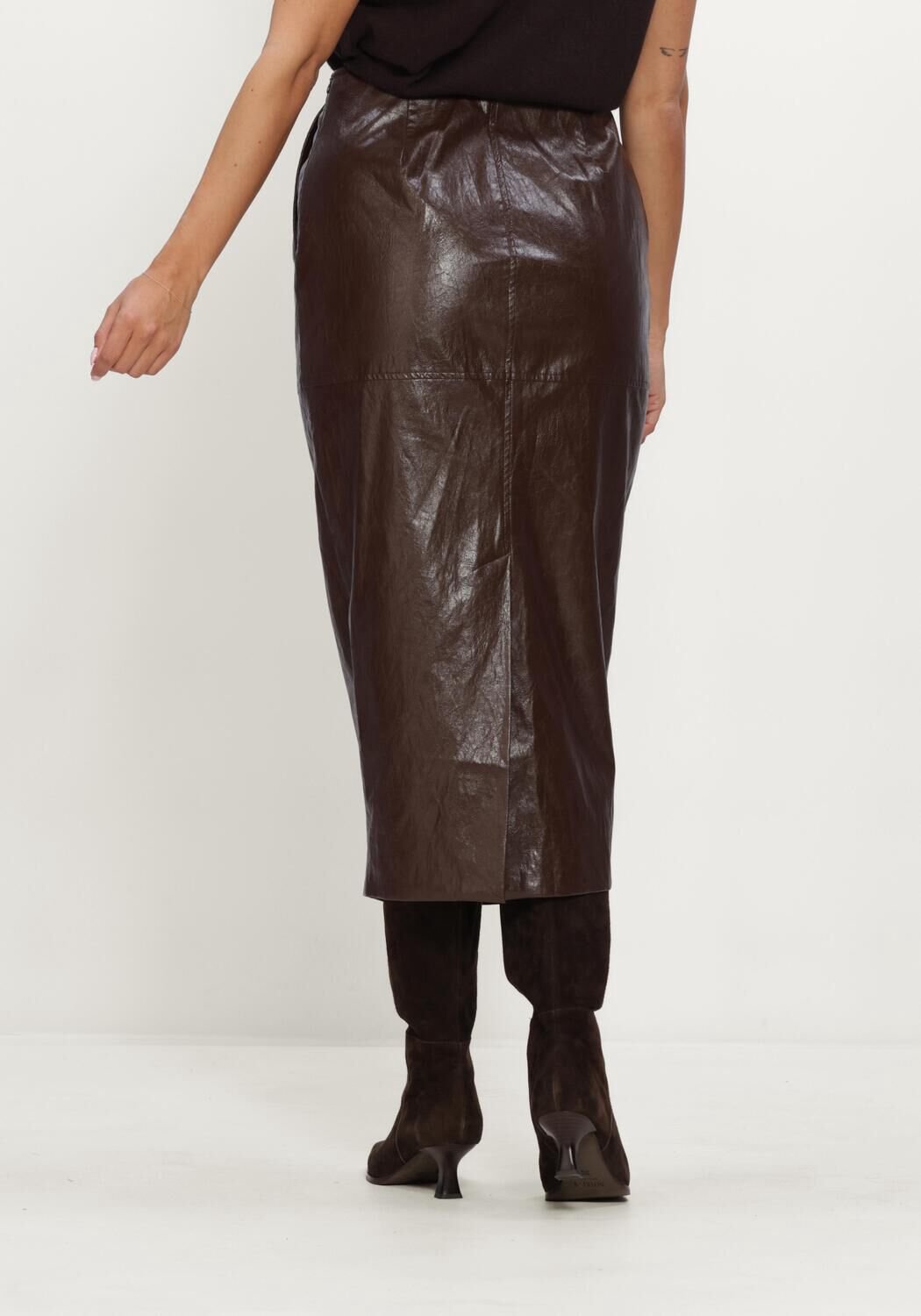 Notre-V Nv-ine Rokken Dames - Bruin - Maat XL