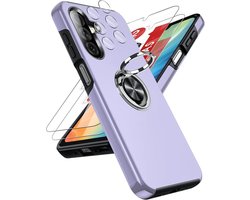 LeYi Beschermhoesje voor Samsung Galaxy A26/A 26 5G, met 2 x cameralensbescherming, 2 x gehard glas, beschermhoes met - ShopVlot