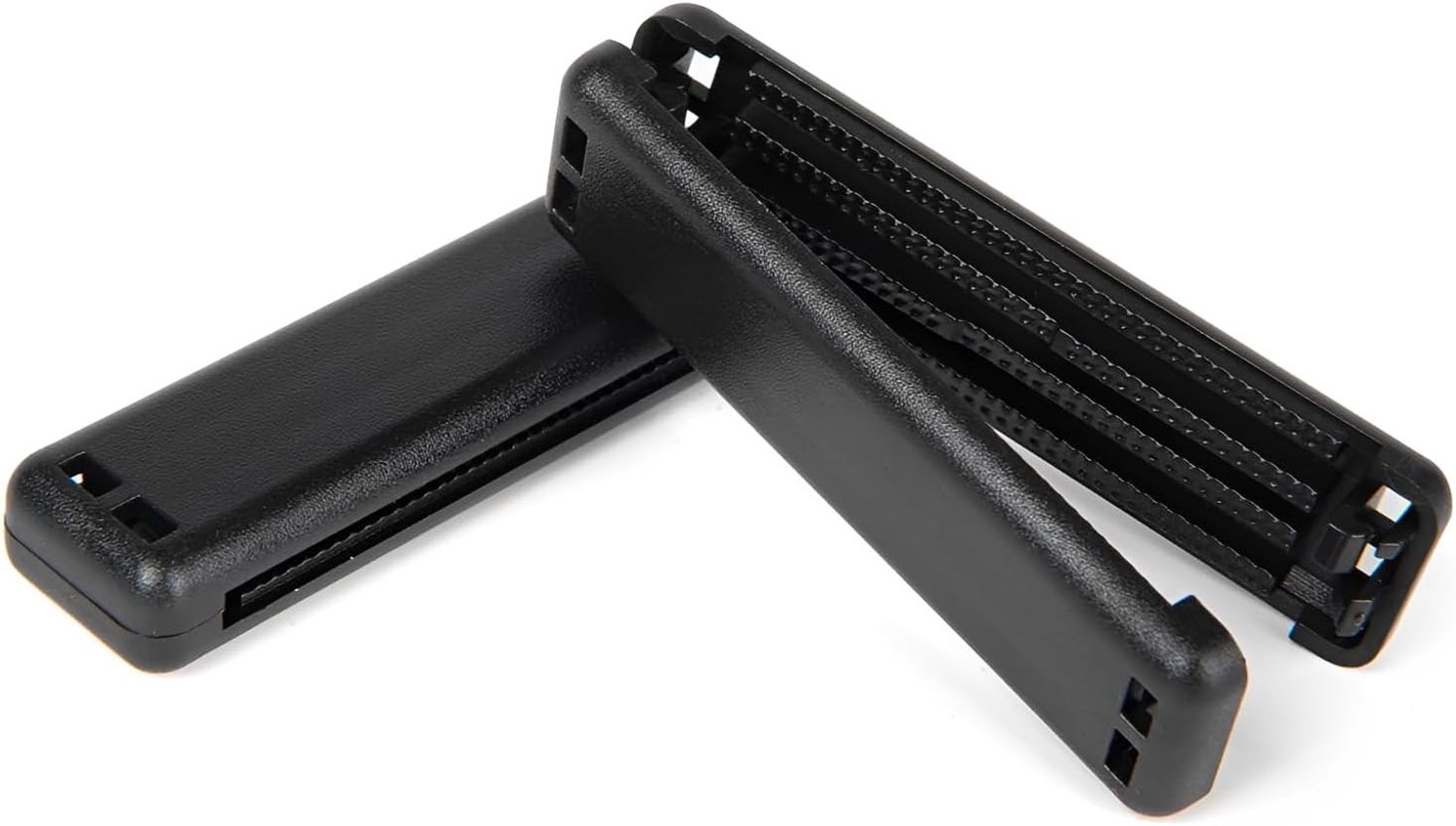 Verstelbare Autogordel Stoppers - 2 Stuks Universele Gordelclips voor Comfort op Schouder en Hals, Geschikt voor Auto's en Vrachtwagens, Zwart