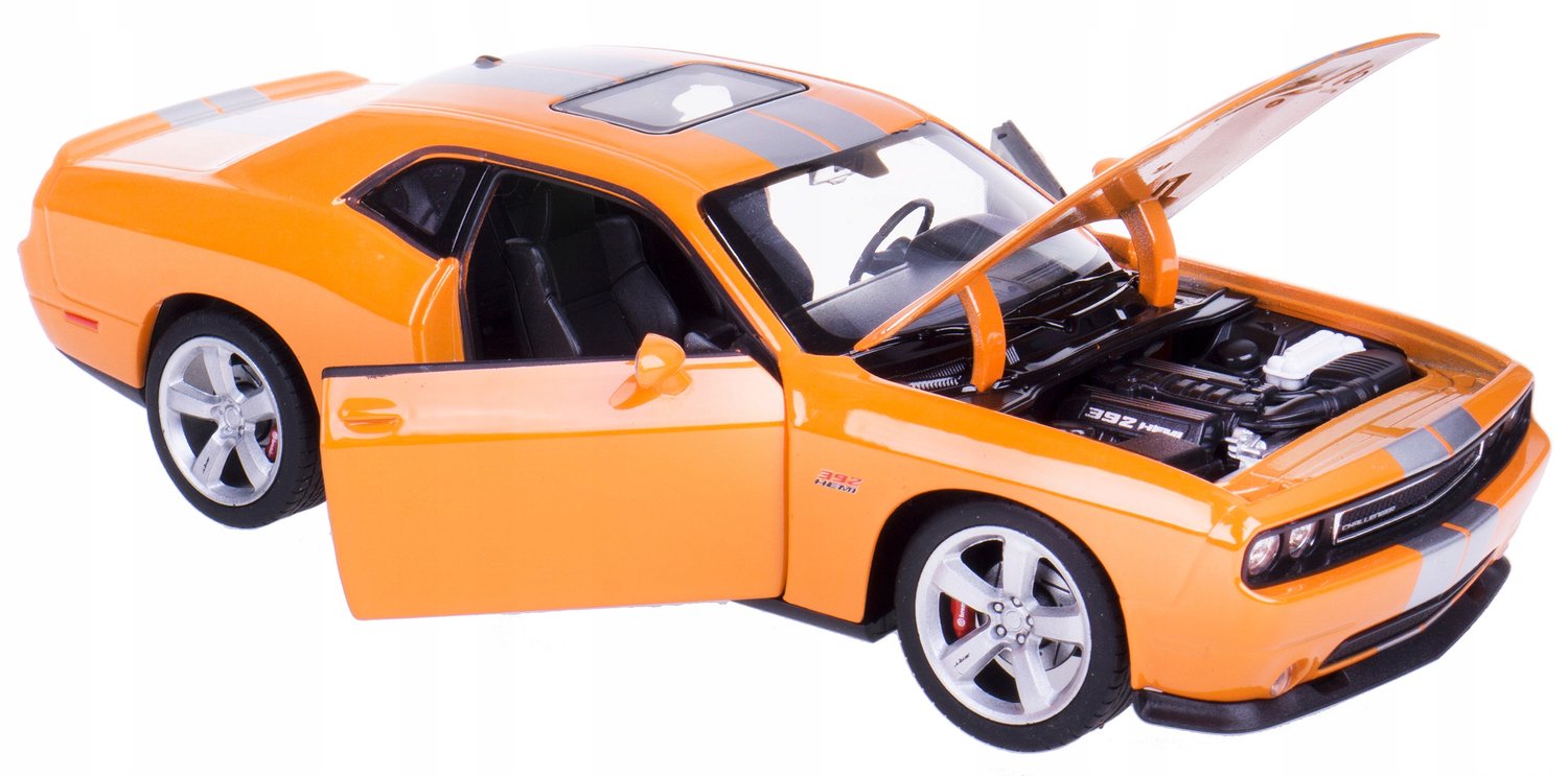Oranje Sportwagen Model Auto 1:24 - Merkloos