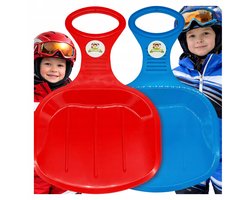 2x IJsslee 'Appeltje' XL 51cm - Rood & Blauw - Stevig & Gevormd