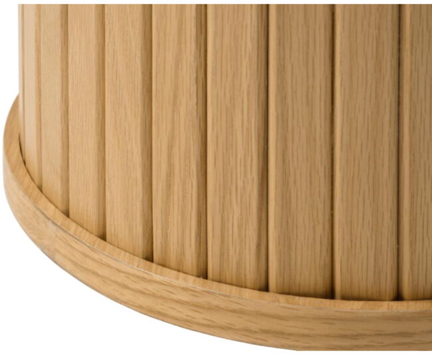 Meubelplaats Salontafel Nola rond - eikenfineer naturel - Ø90x45 cm