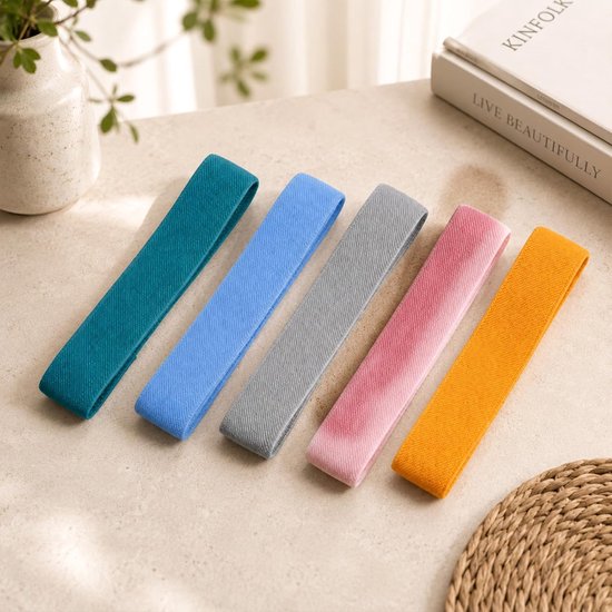 Box Riemen, 5 stuks, lunchbox, band, broodtrommel, bevestigingsriemen, bento box, elastische band, band voor bentoboxen, lunchboxen, elastiek, reserveboxen, accessoires voor school, lunchboxen — afbeelding 3