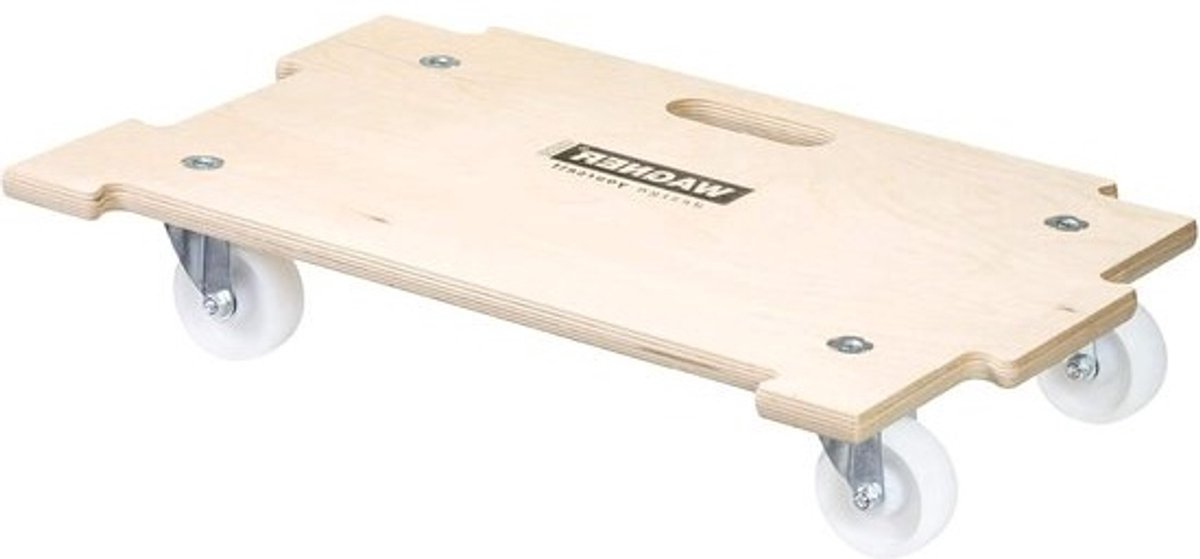 Transportdolly - 59x39 cm - Draagvermogen 250 kg - Flexibel uittrekbaar - Schokbestendige meubeltransporter