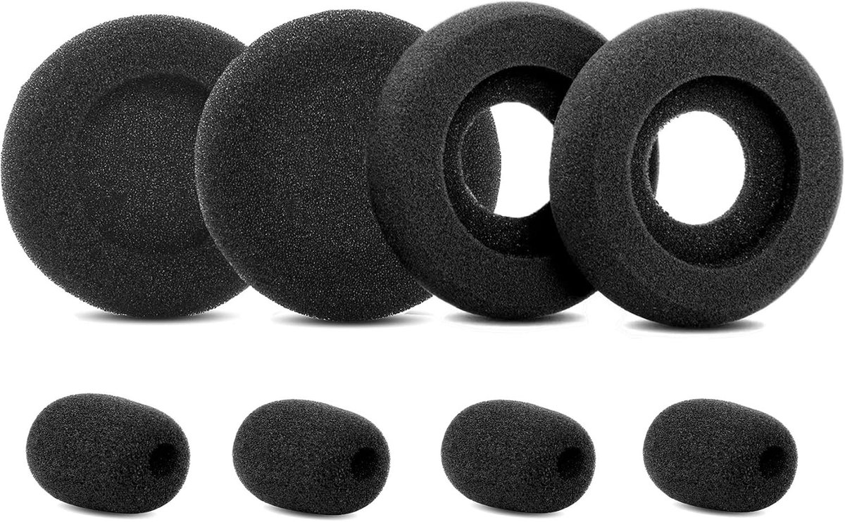 Ear Pads Sponge Ear Pads Foam Replacement Compatible with Plantronics Blackwire C620 C620-M Blackwire C610 C610-M - ShopVlot