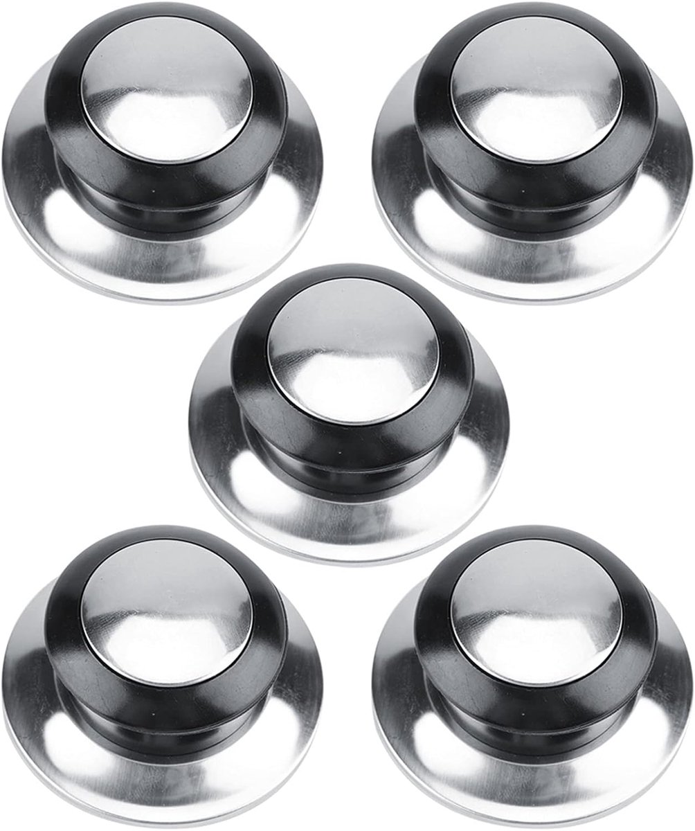 5Pcs Heat Resistant Pot Pan Lids Knob Home Kitchen Cookware Lifting Handle - ShopVlot