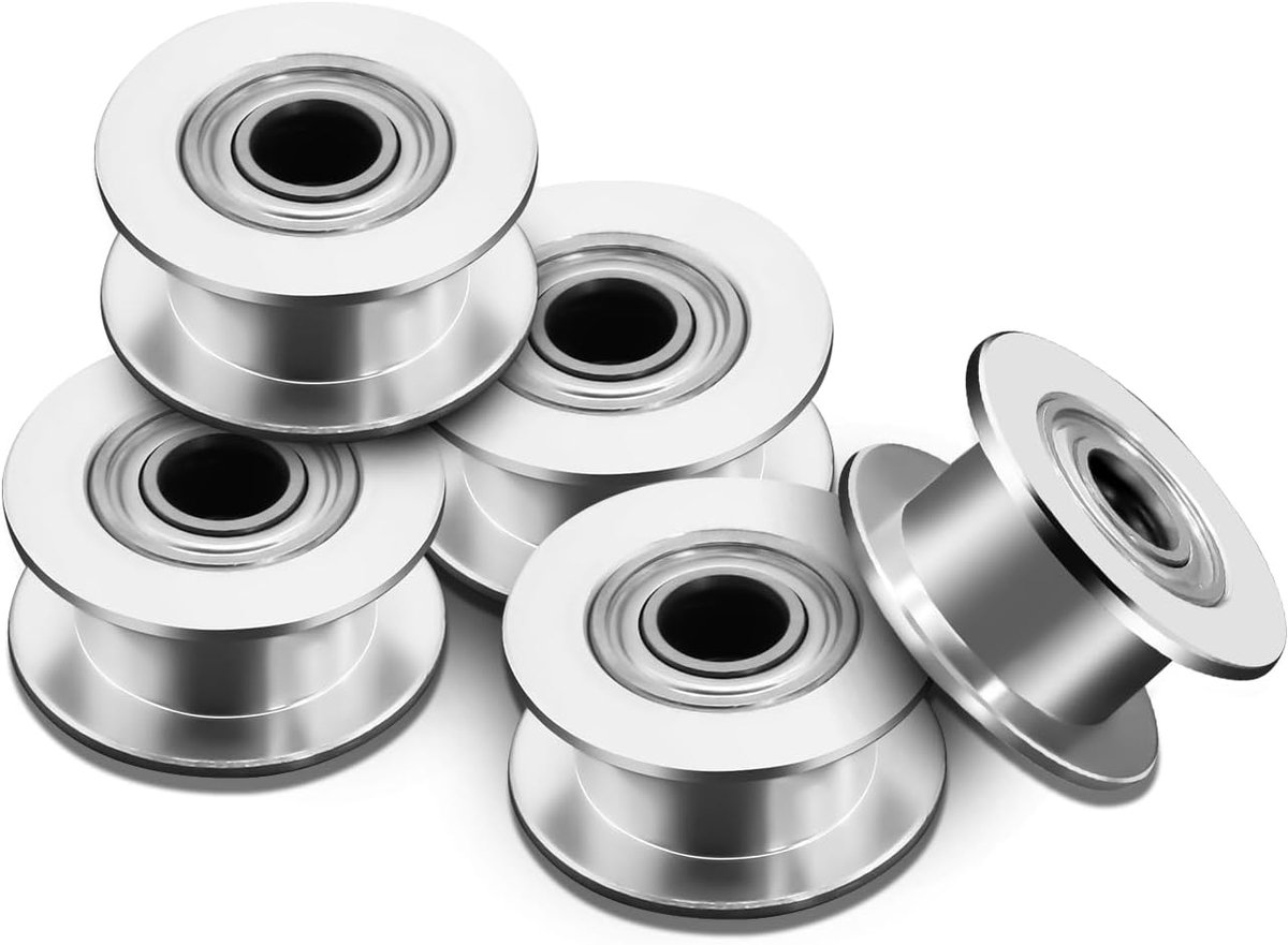 Timingriem pulley 20T - aluminium - 5mm opening - ideaal voor 3D printers - ShopVlot