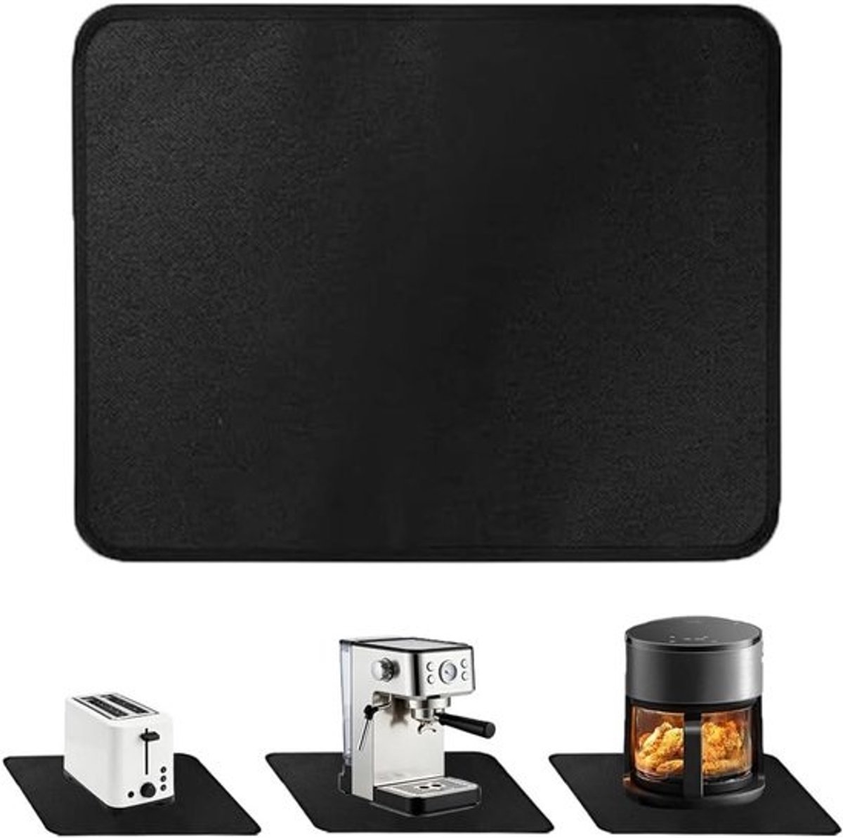 Hittebestendige Mat 30 x 45 cm - Vlamvertragend, Waterdicht en Antislip