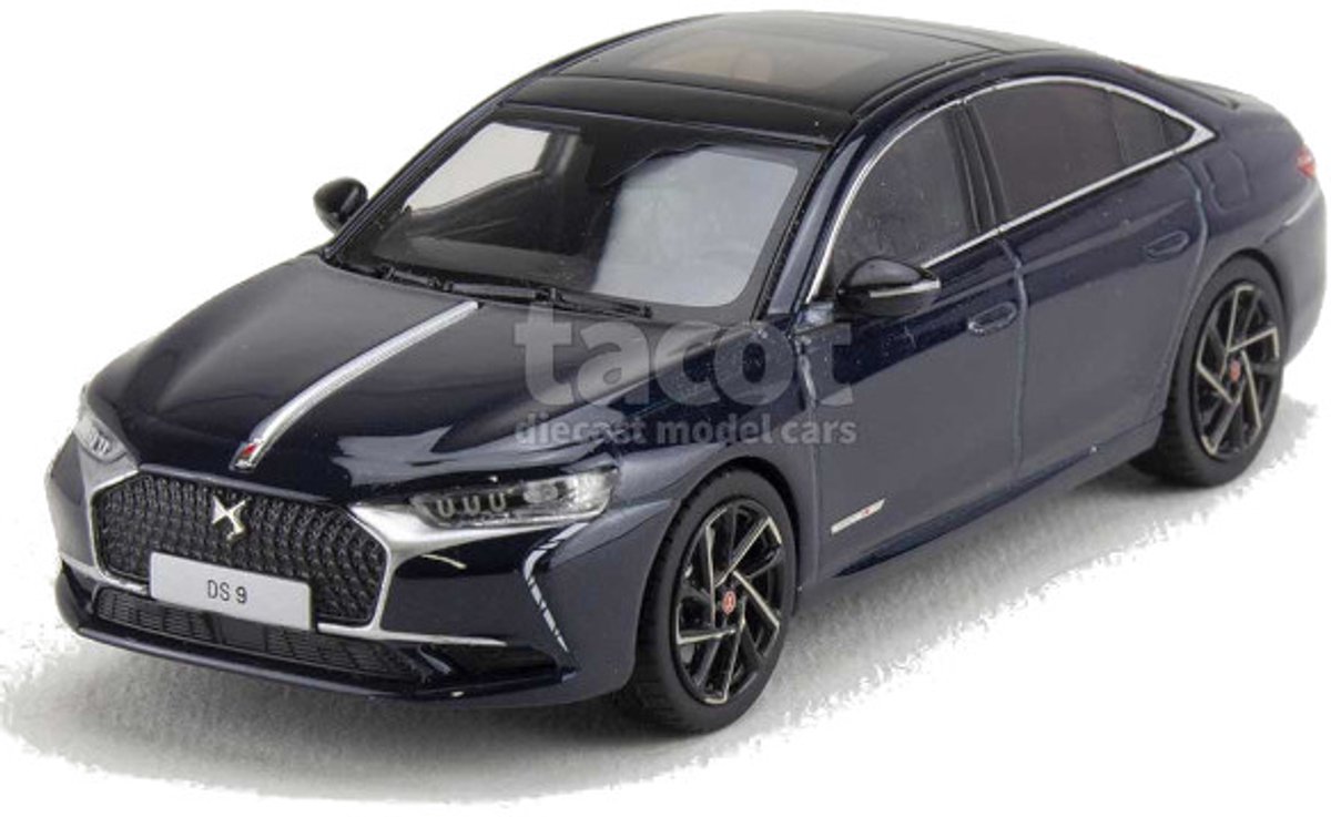Citroen DS 9 Performance Line 2020 Midnight Blauw Modelauto 1/43 Norev