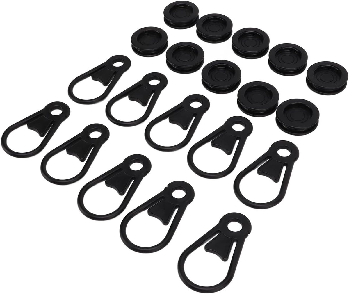 Tarp Clips 10 Stuks Zeilspanners Tentzeil Clips voor dekzeil luifels