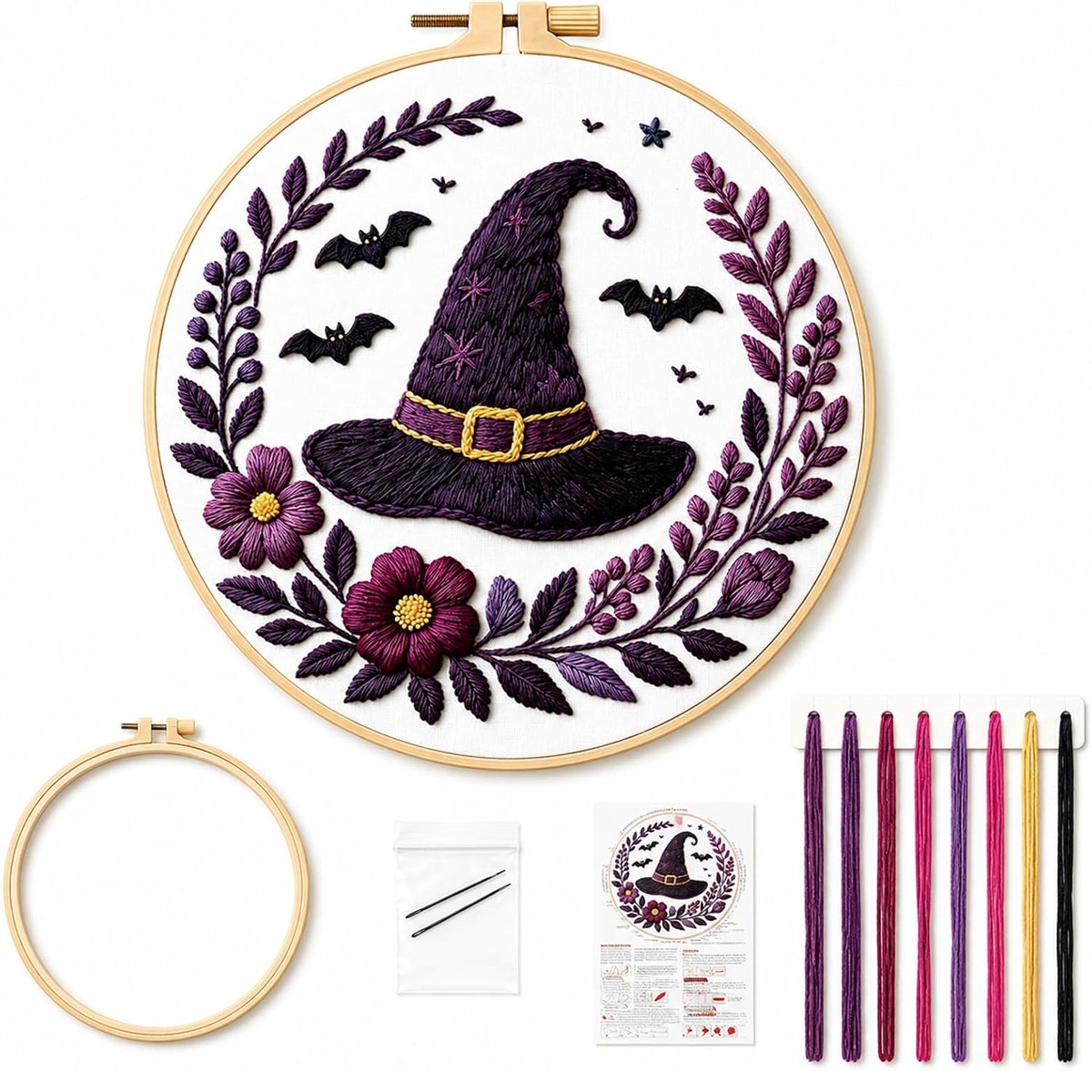 Halloween kruissteekpakketten, borduurpakket