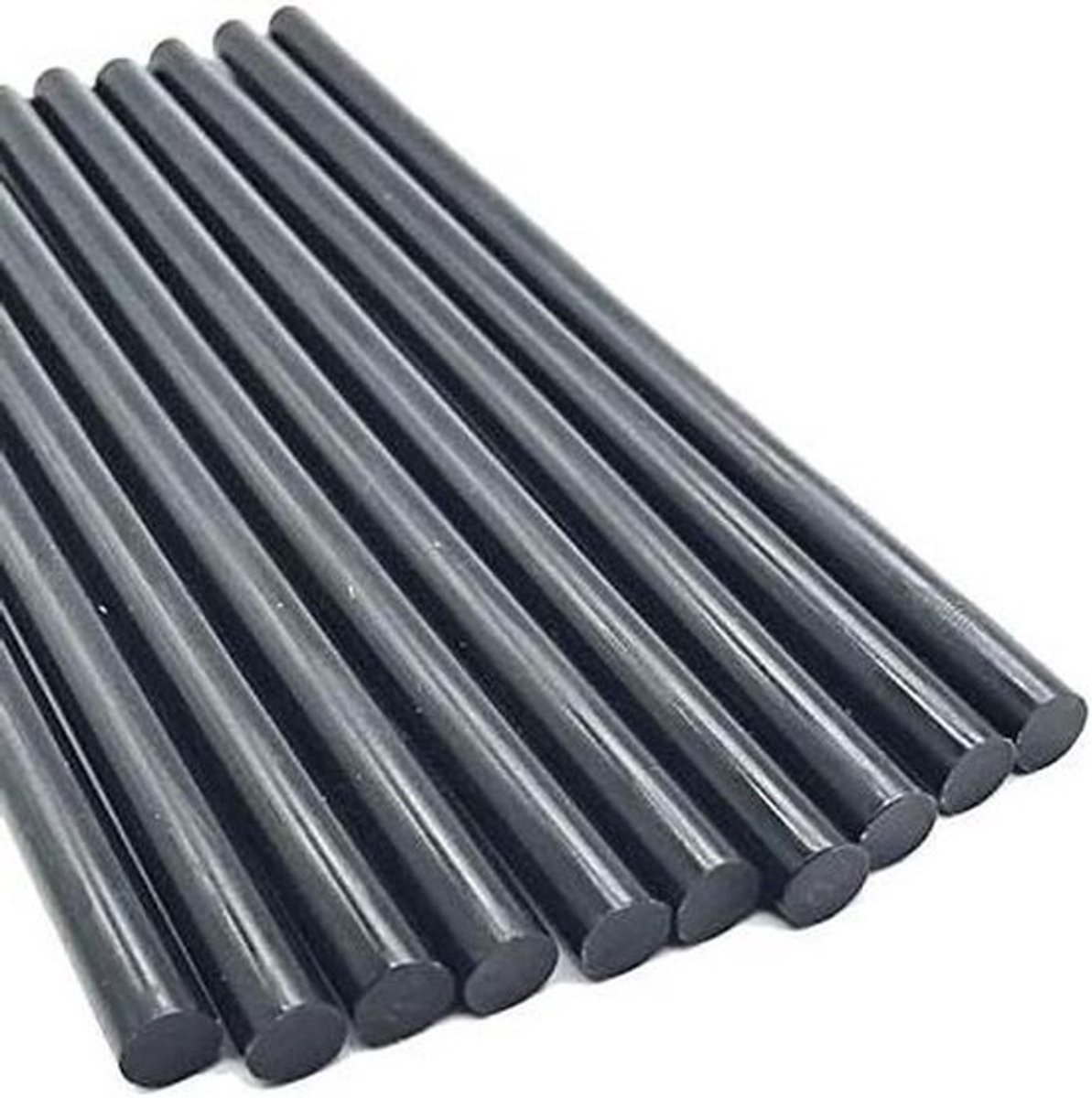 Smeltlijmsticks - Lijmstaven - Klusjes en hobby - Snelle hechting - 11 mm x 300 mm - 10 stuks - Zwart