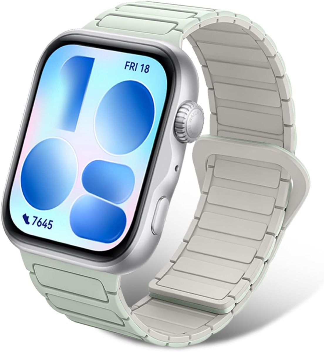 Siliconen horlogeband voor Huawei Watch Fit 5 - waterdicht - magnetisch - sportieve stijl - ShopVlot