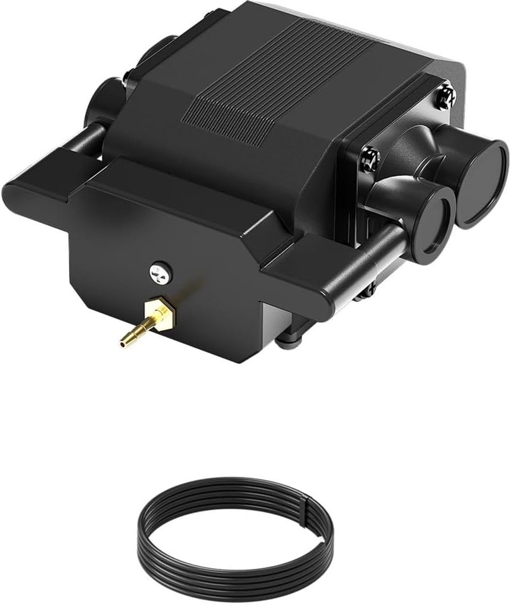 LONGER Laser Air Assist for Ray5 20 W – includes AC air pump (230 V) and hose for optimal laser cutting and engraving - ShopVlot
