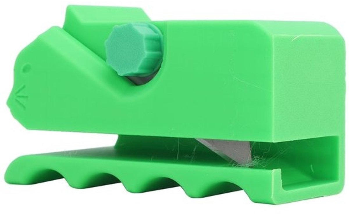 Dailygoods - Kartonnen snijder voor kattenkrabbers - Groen