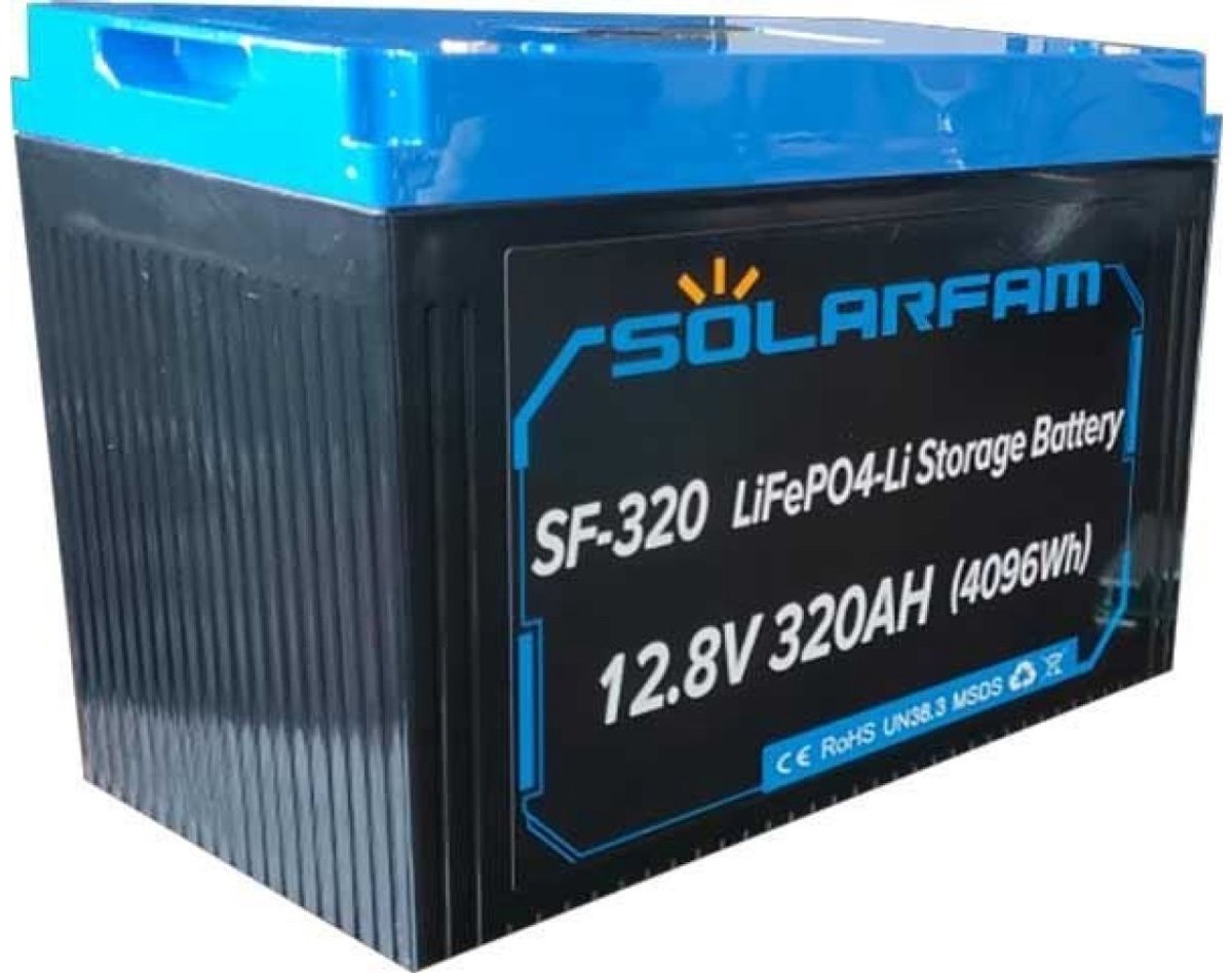 Solarfam 12 volt 320Ah lifepo4 accu
