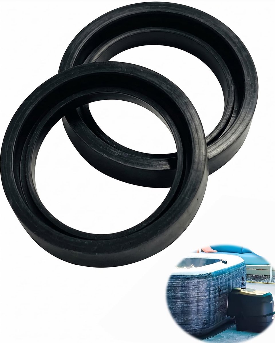 Verbindingsafdichting van kunststof, 2 stuks, anti-condens, vervanging voor opblaasbare whirlpool, beschermt tegen - ShopVlot