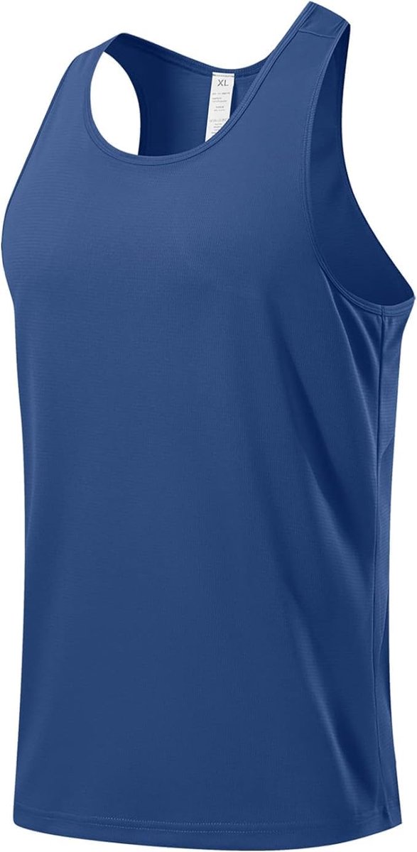 Sport Tank Top voor Heren Running Spier Tank Heren Atletisch Gym T-shirt Mouwloos Vest Spier Shirt Gym Kleding voor Mannen
