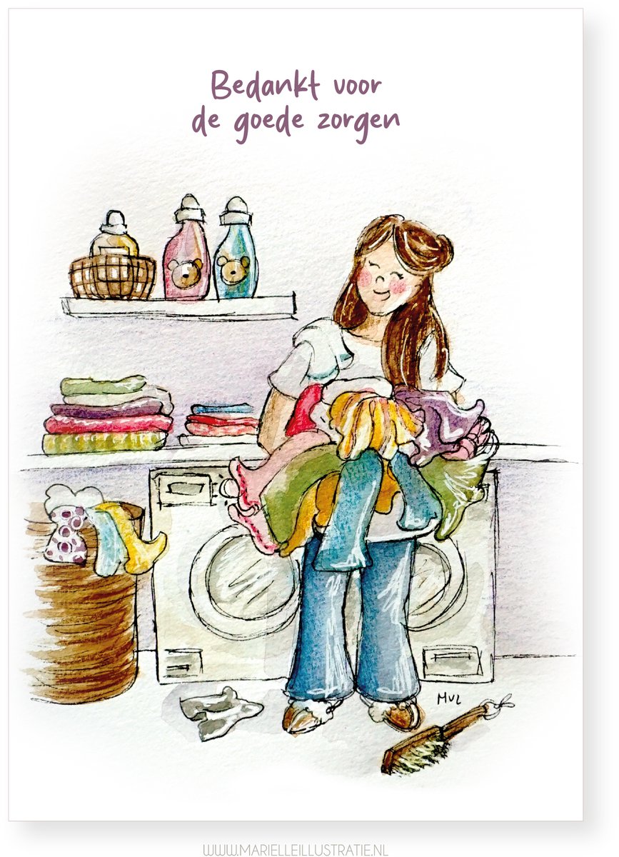 Bedankt voor de goede zorgen