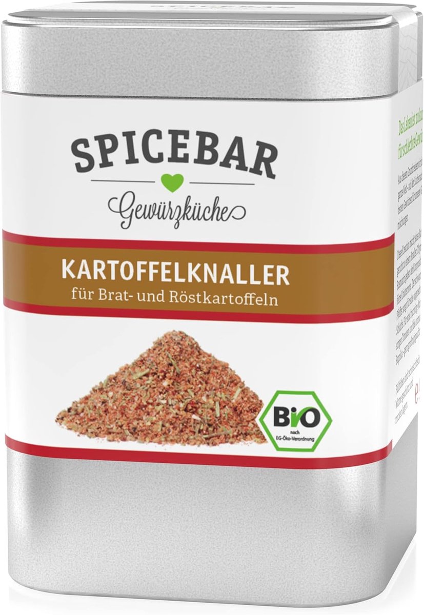 Spicebar Potato Bang Spice Mix for Baked Potatoes, Roasted Potatoes, Organic (1 x 90g) - ShopVlot
