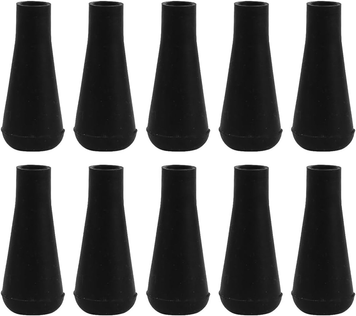 Punten - vervangende broadheads voor boogschieten, glasvezel en carbon (zwart, 8 mm)