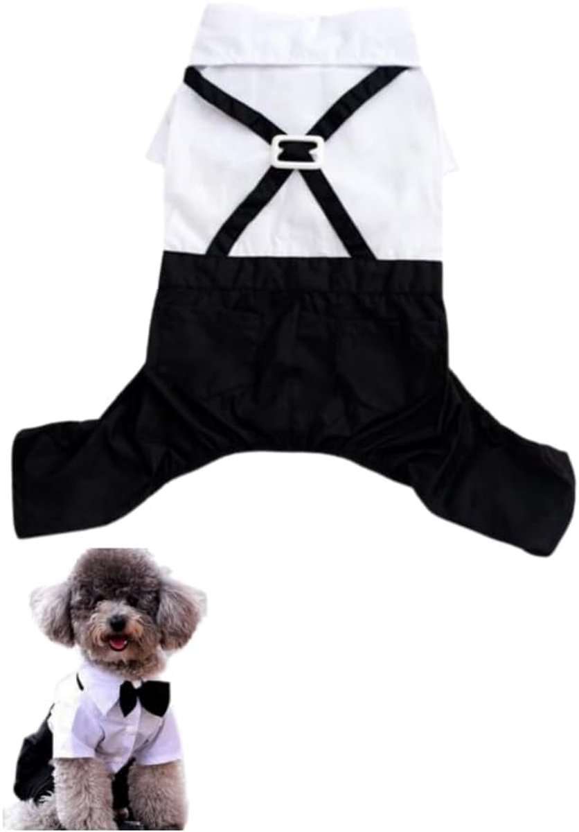 Bruiloft, feestkleding, puppy, voor kleine, middelgrote en grote honden. (S)
