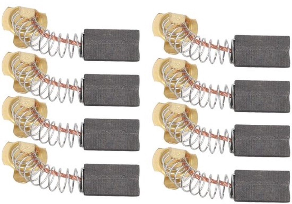 Allecto - Borstels voor elektromotoren - Set van 20 stuks - 7 x 11 x 16 mm - Vervangingsonderdelen