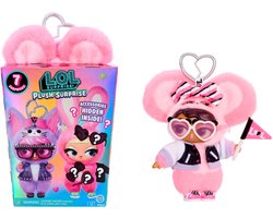 L.O.L. Surprise Plush Surprise - Pa-Manda – inclusief 7 onderdelen, verzamelbare Plush met sleutelhanger, 6 stijlen om te verzamelen, geschikt voor leeftijden vanaf 4 jaar