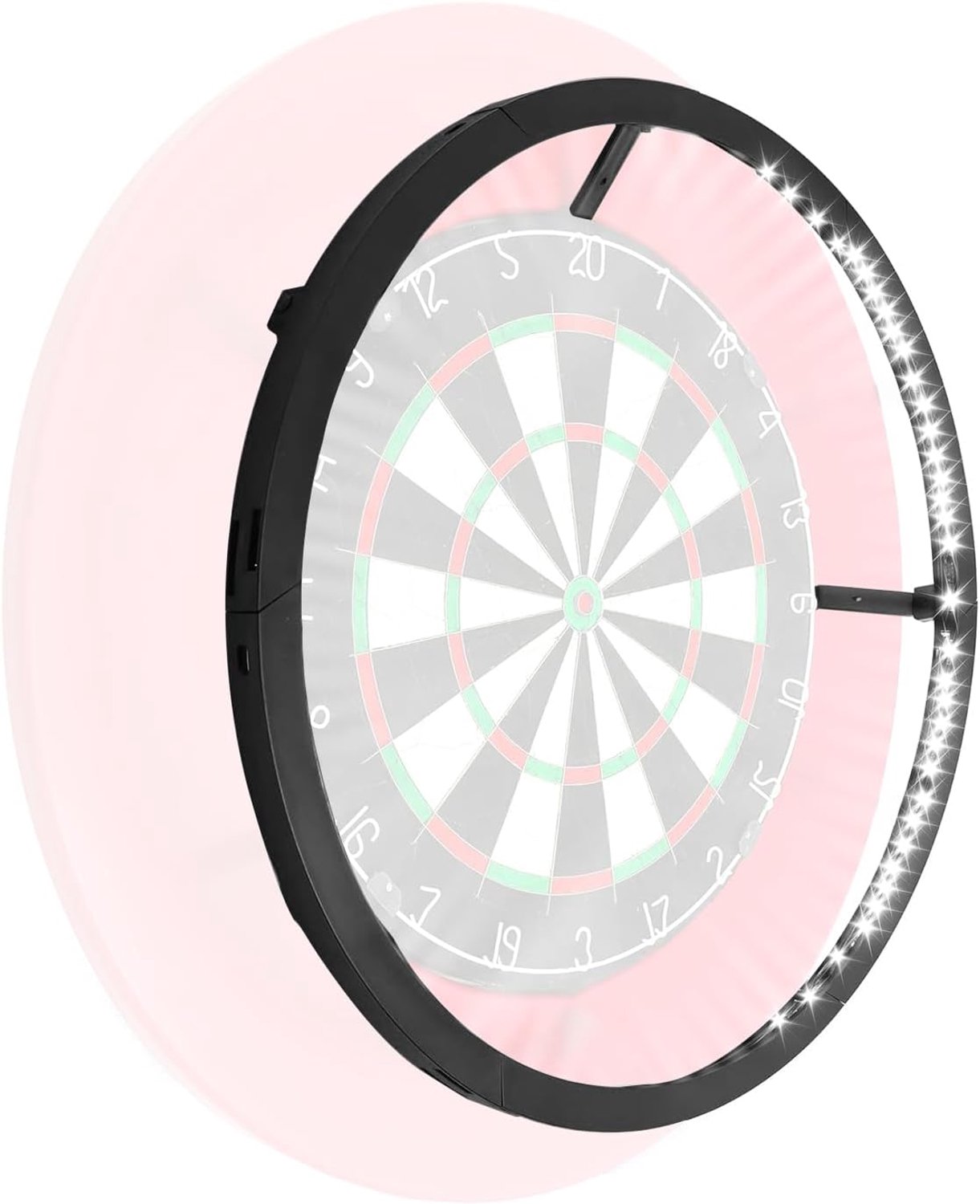 Dart Board Lighting, 360° Dart Board Lighting System, Dart Lighting Ring, Surround Ring, Light for Living Room or Bar - ShopVlot